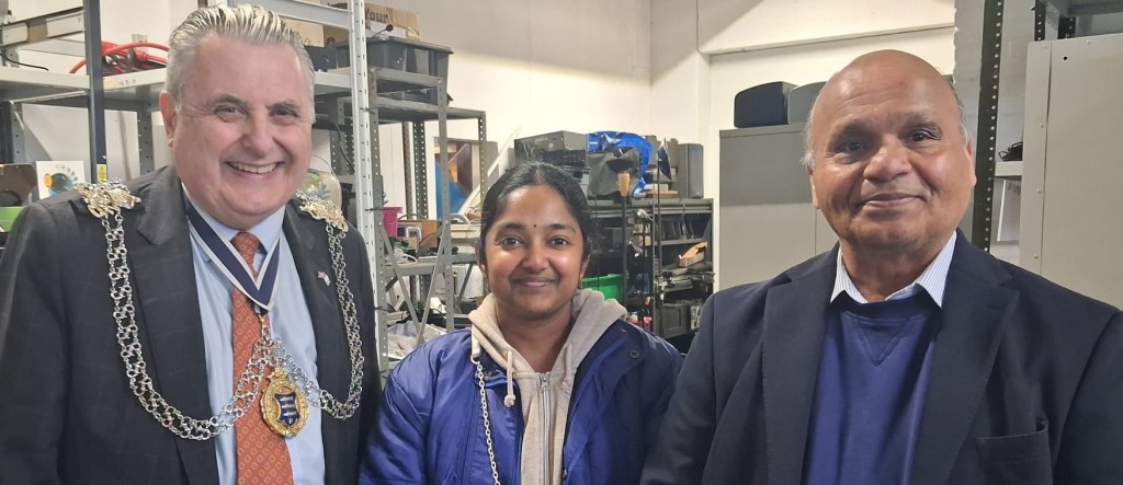 Vishnupriya and mayor